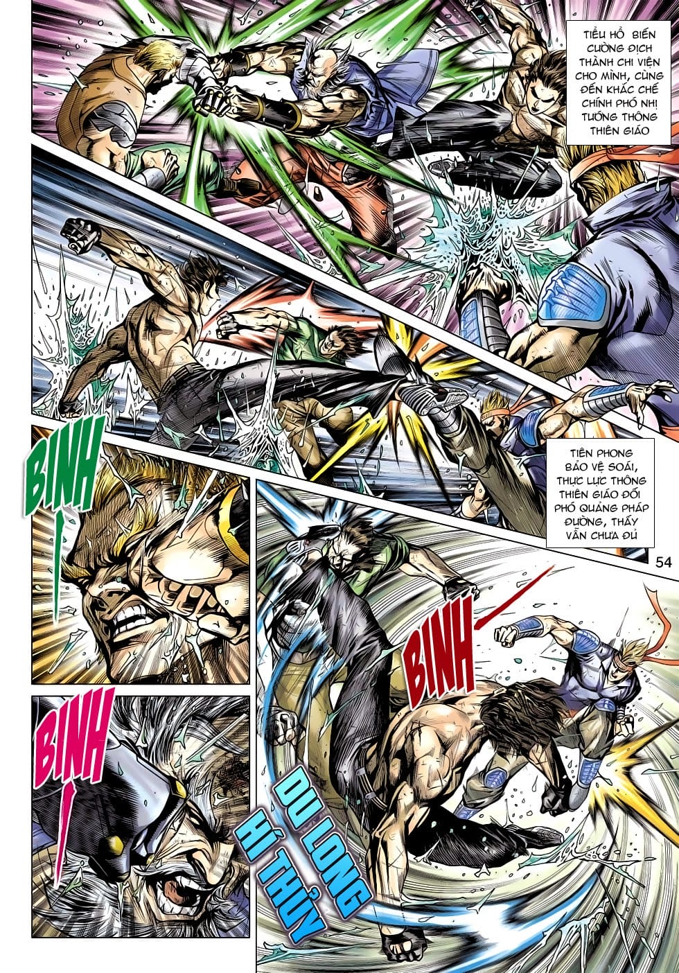 Truyện Tranh Tân Tác Long Hổ Môn trang 4