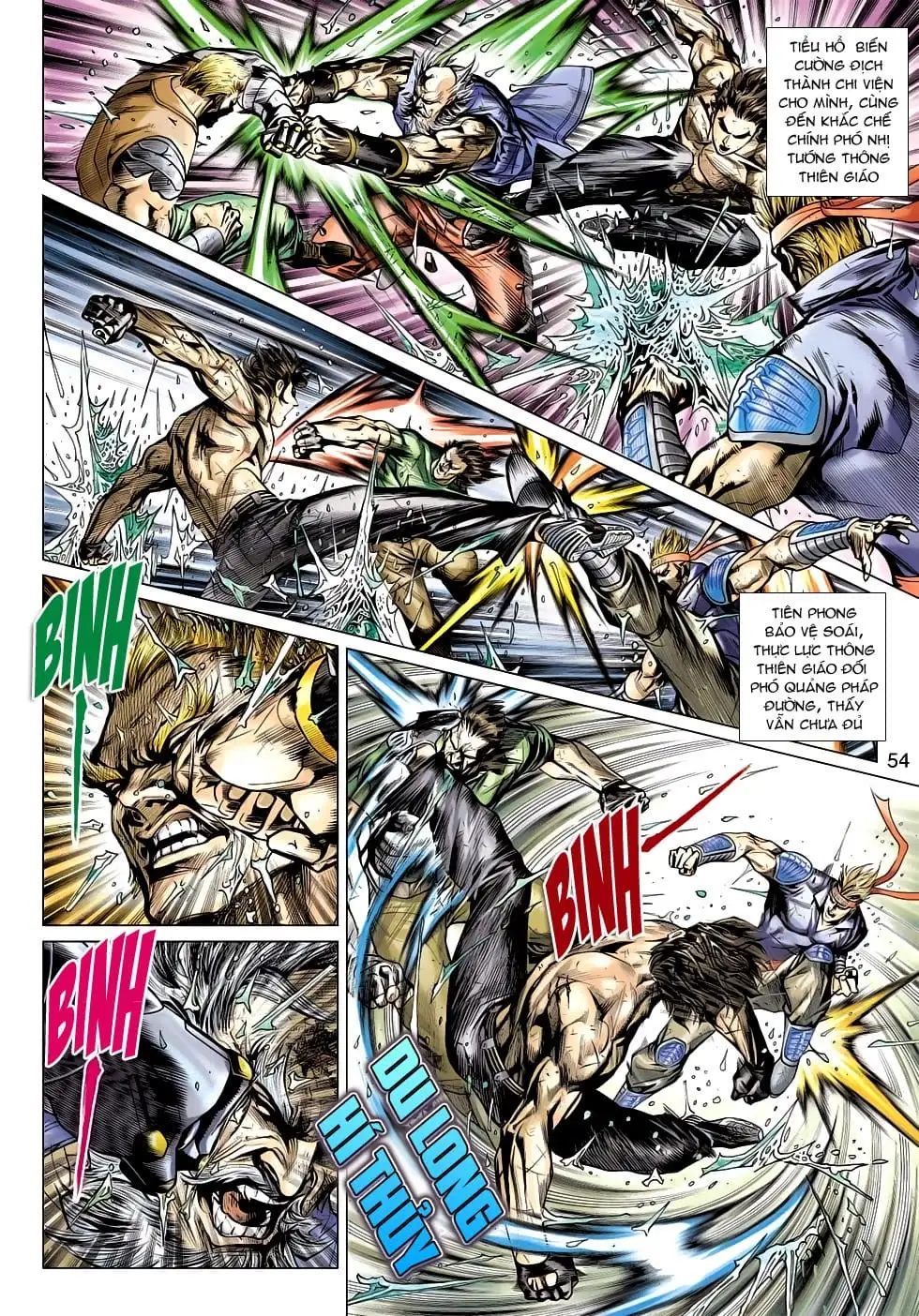 Truyện Tranh Tân Tác Long Hổ Môn trang 4