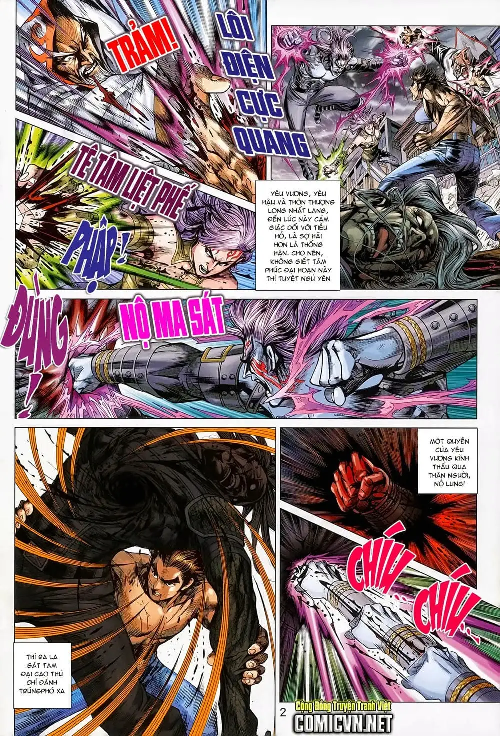 Truyện Tranh Tân Tác Long Hổ Môn trang 4