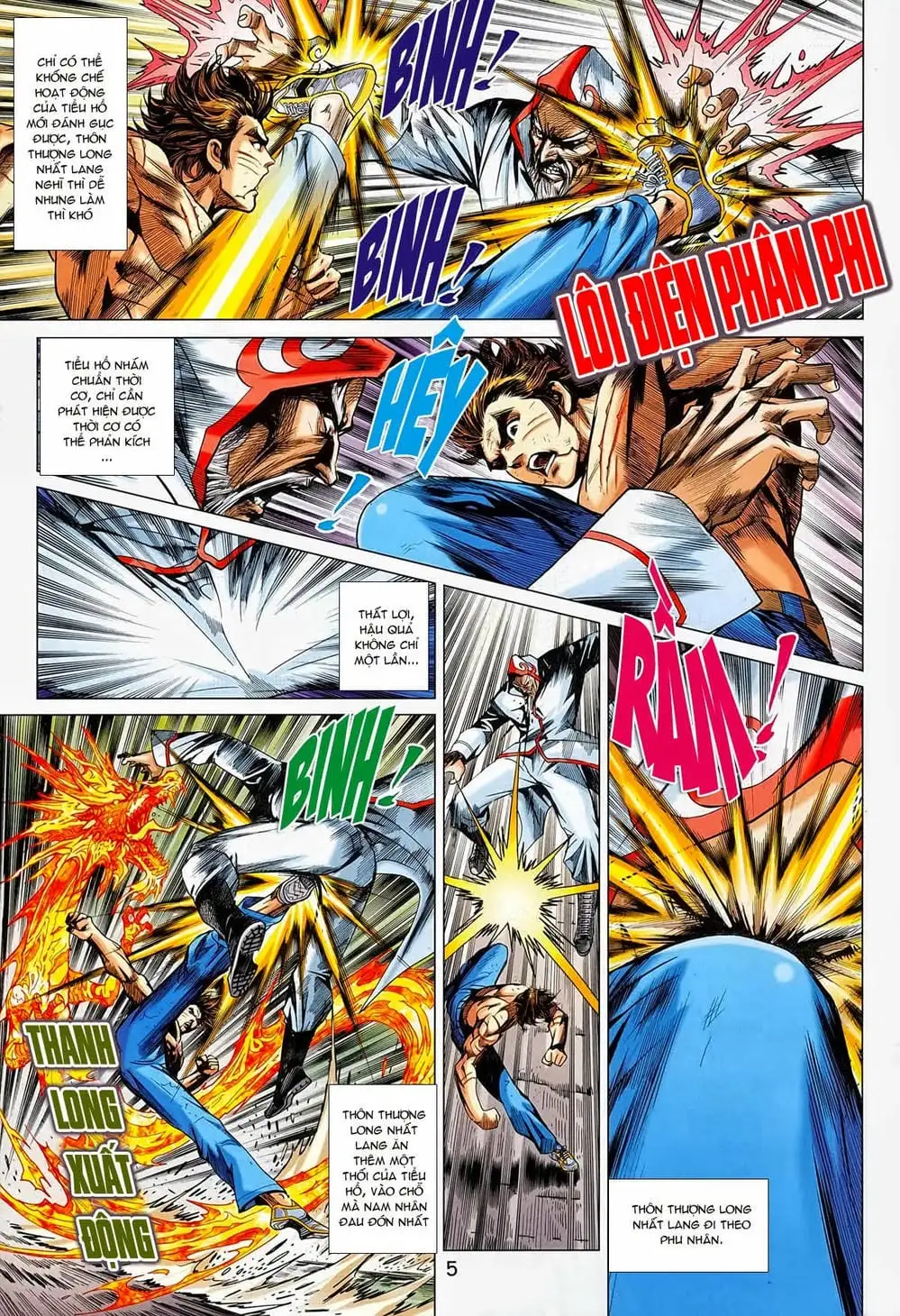 Truyện Tranh Tân Tác Long Hổ Môn trang 4