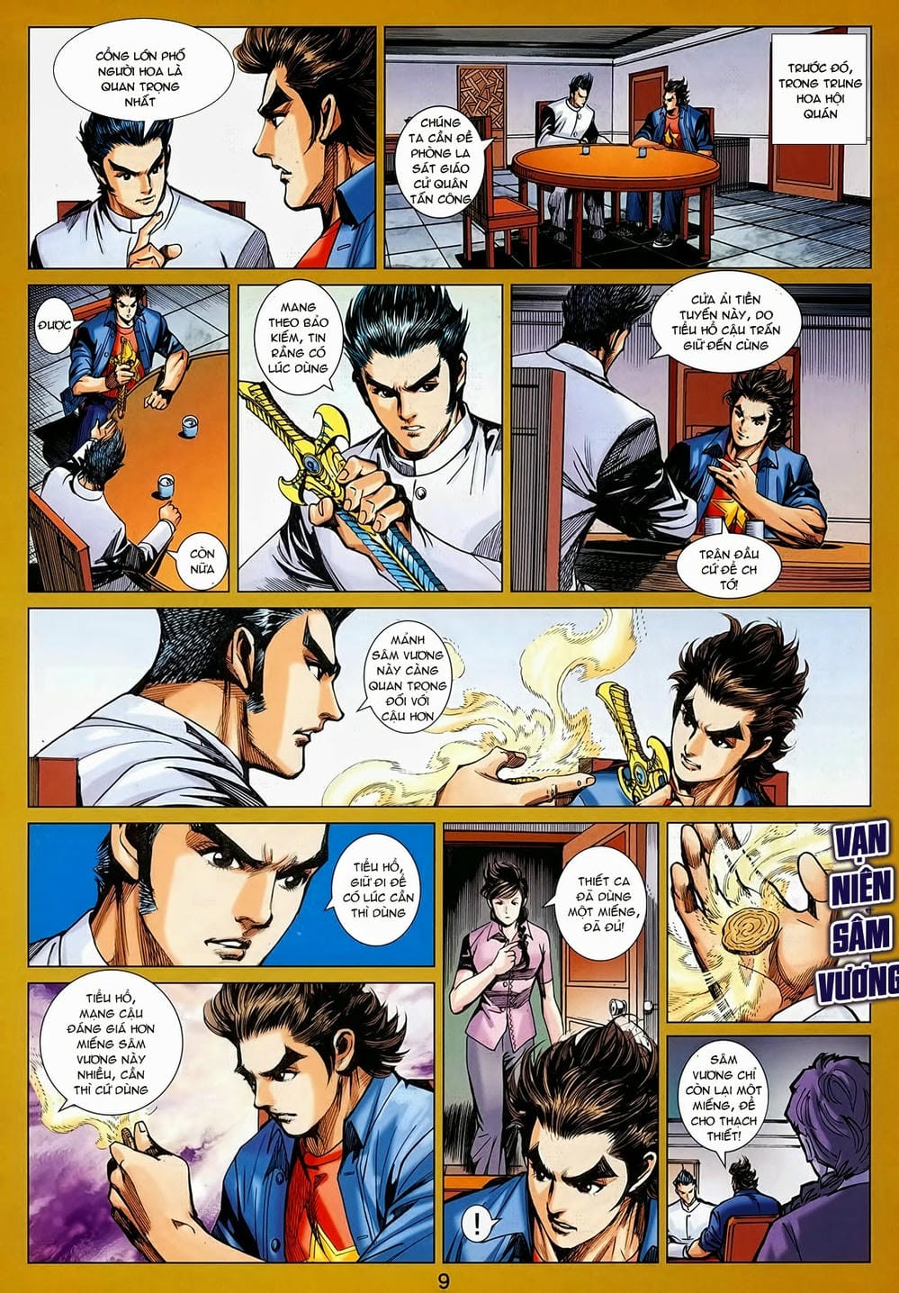 Truyện Tranh Tân Tác Long Hổ Môn trang 4