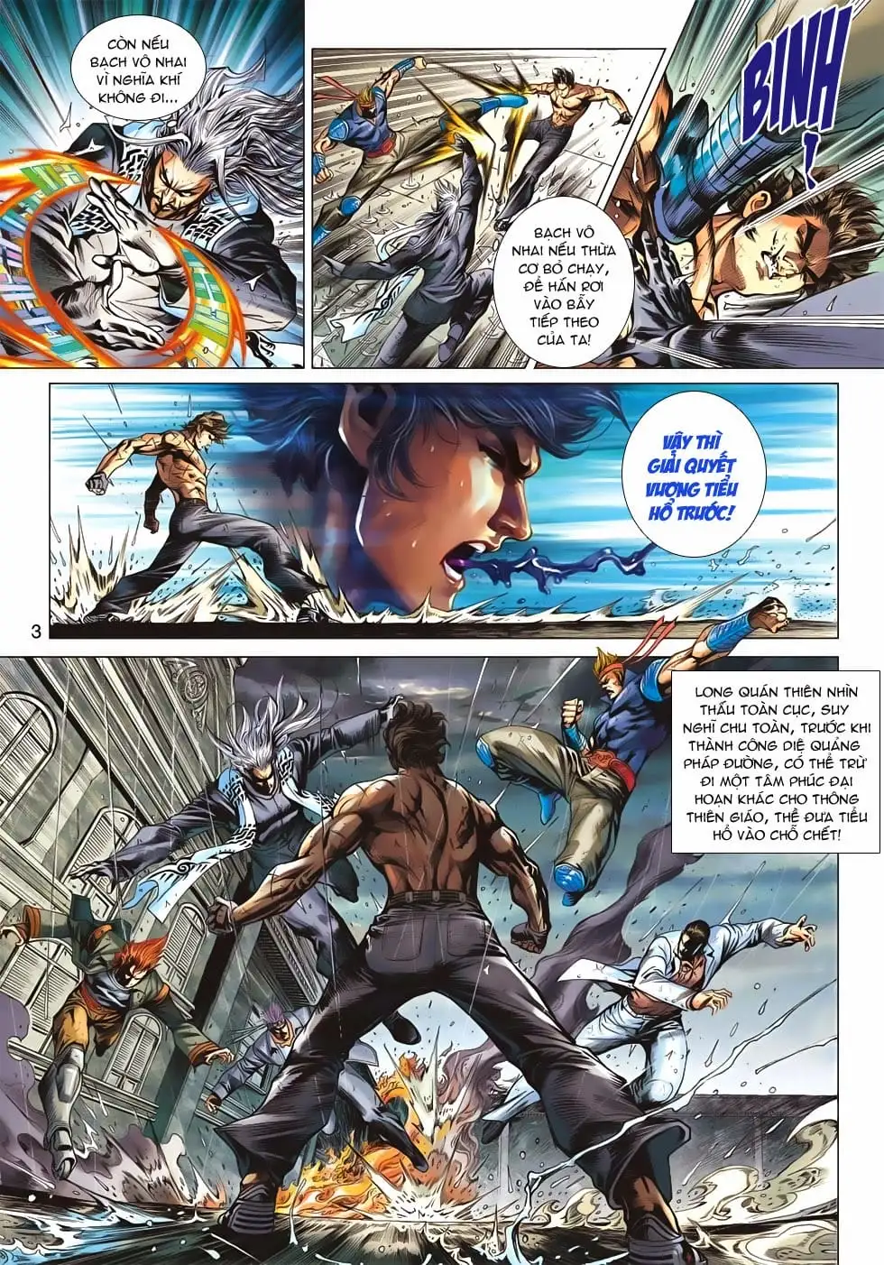Truyện Tranh Tân Tác Long Hổ Môn trang 4