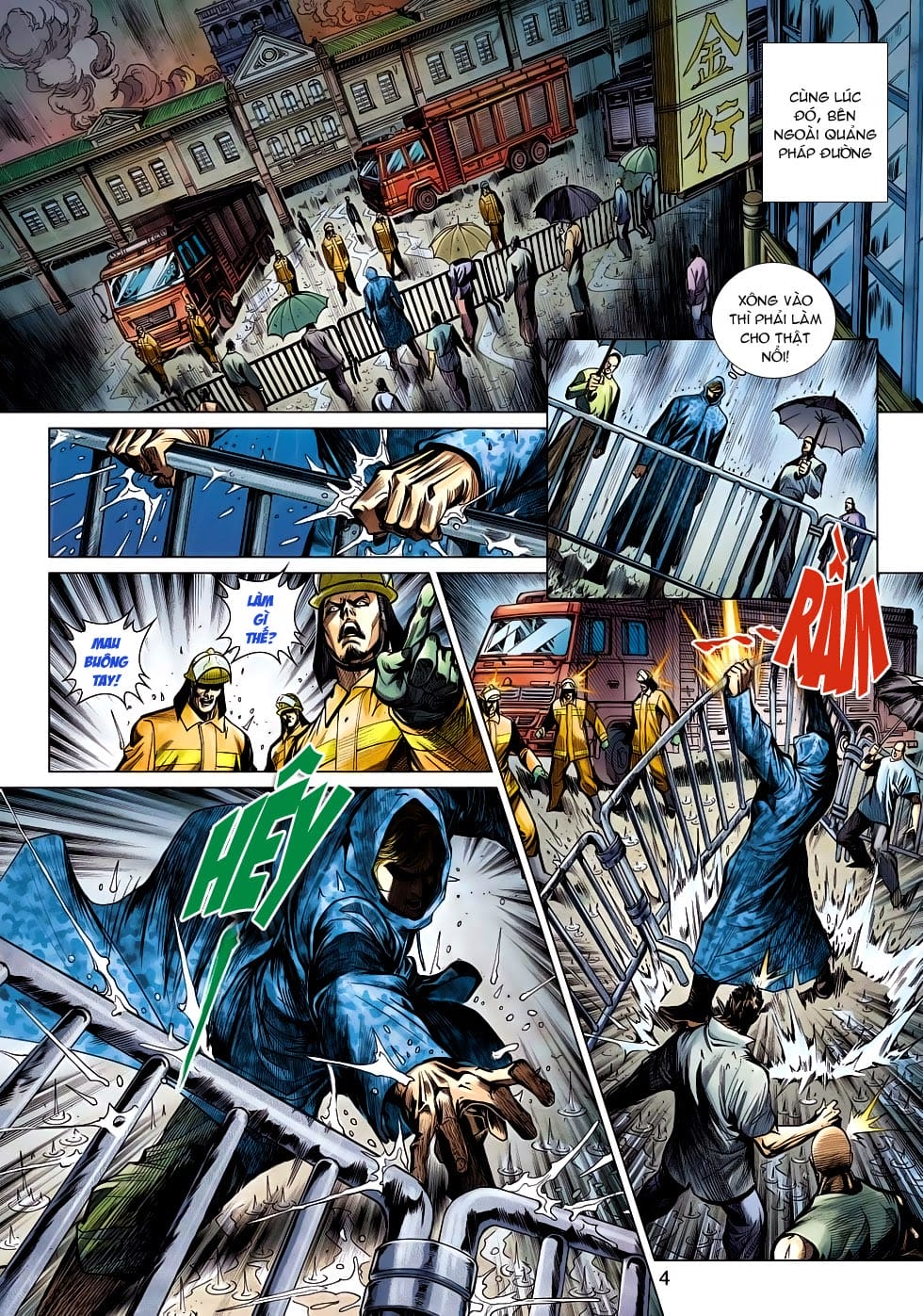 Truyện Tranh Tân Tác Long Hổ Môn trang 4
