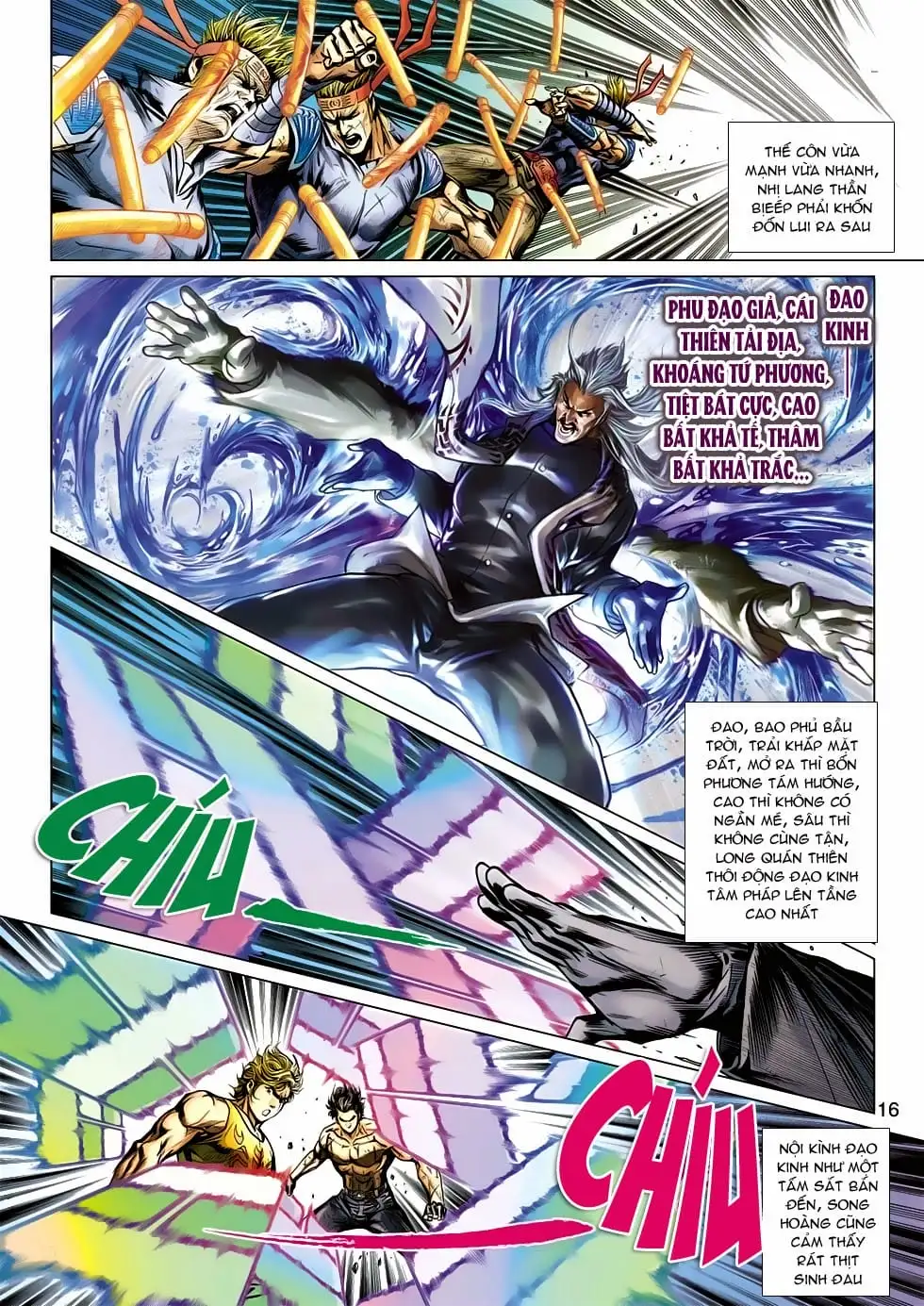 Truyện Tranh Tân Tác Long Hổ Môn trang 4