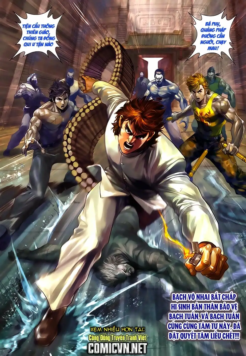 Truyện Tranh Tân Tác Long Hổ Môn trang 4