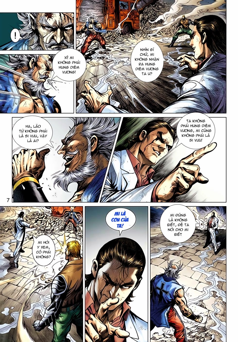 Truyện Tranh Tân Tác Long Hổ Môn trang 4