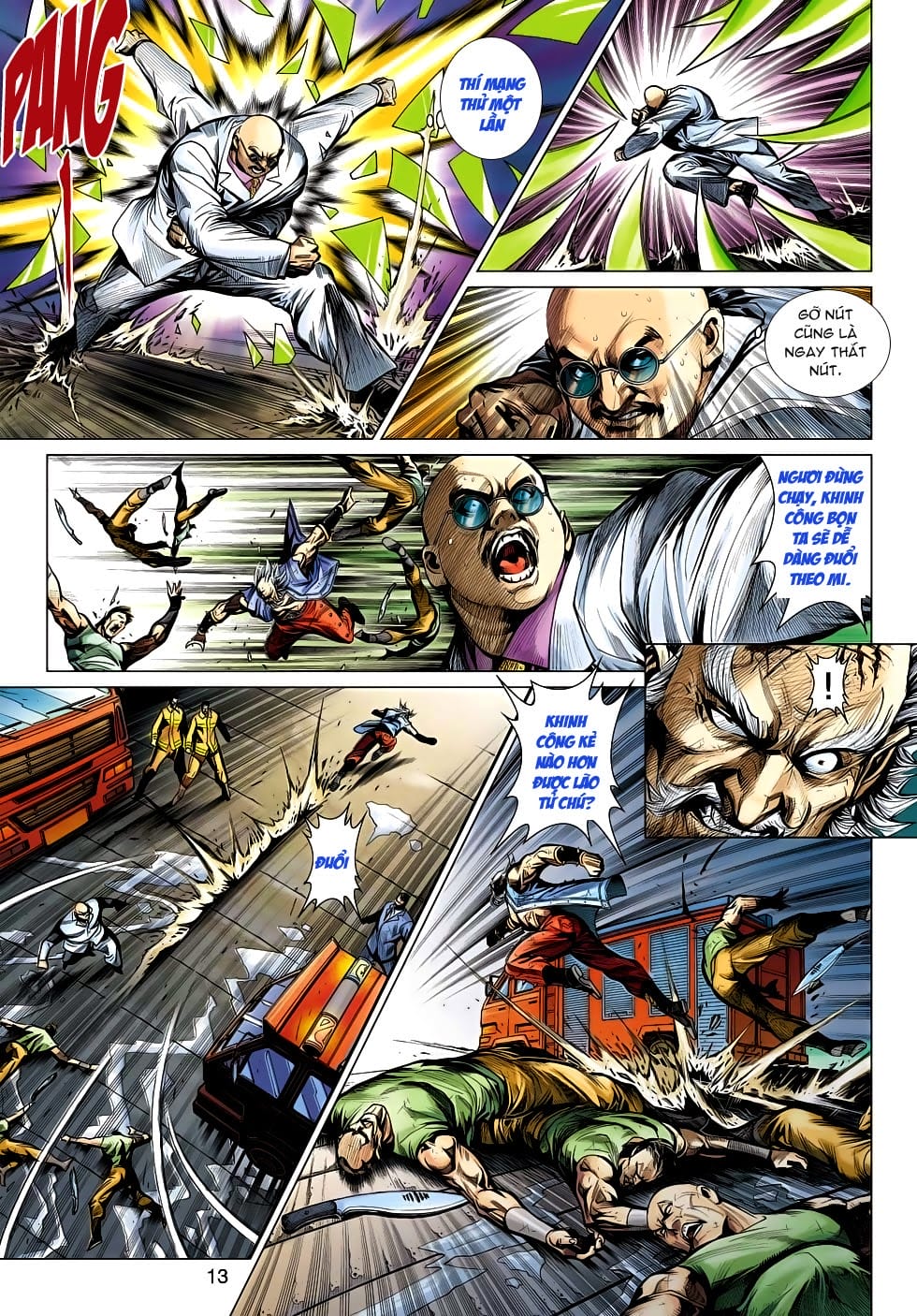 Truyện Tranh Tân Tác Long Hổ Môn trang 4