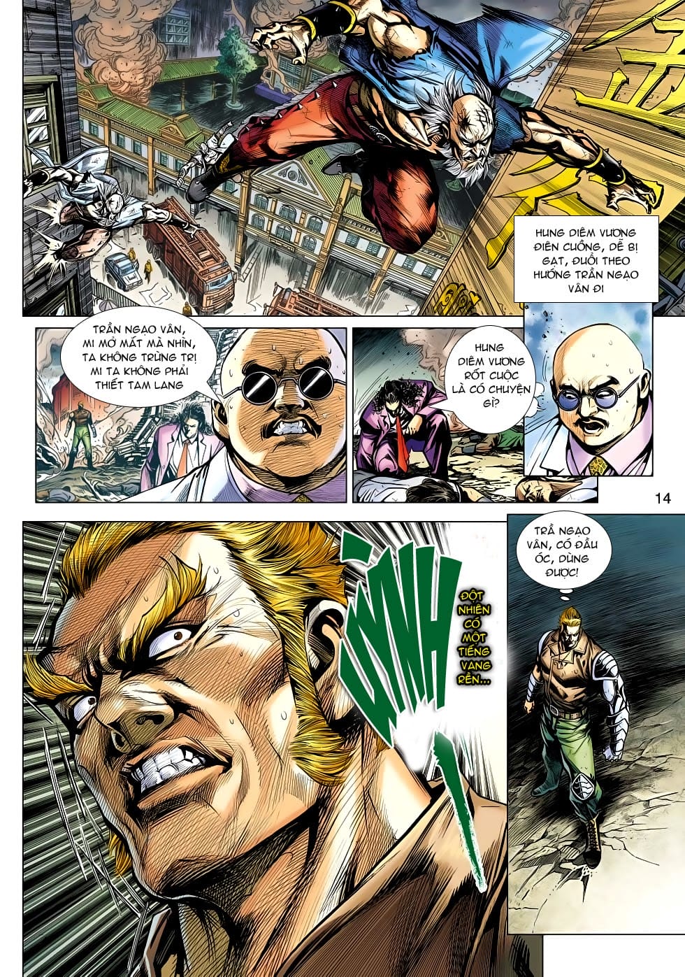 Truyện Tranh Tân Tác Long Hổ Môn trang 4