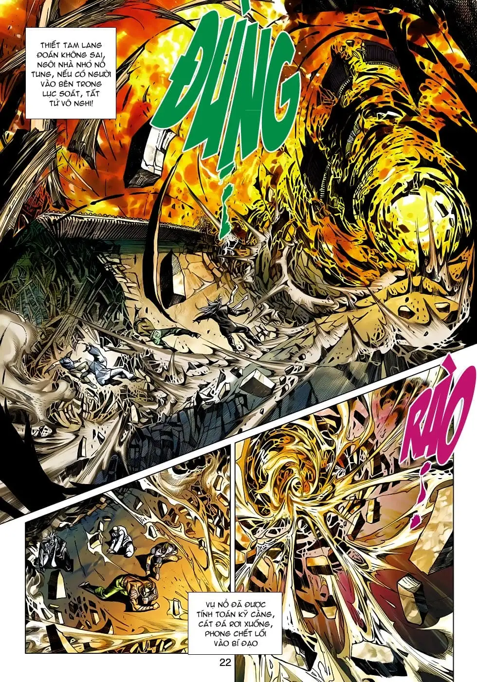 Truyện Tranh Tân Tác Long Hổ Môn trang 4