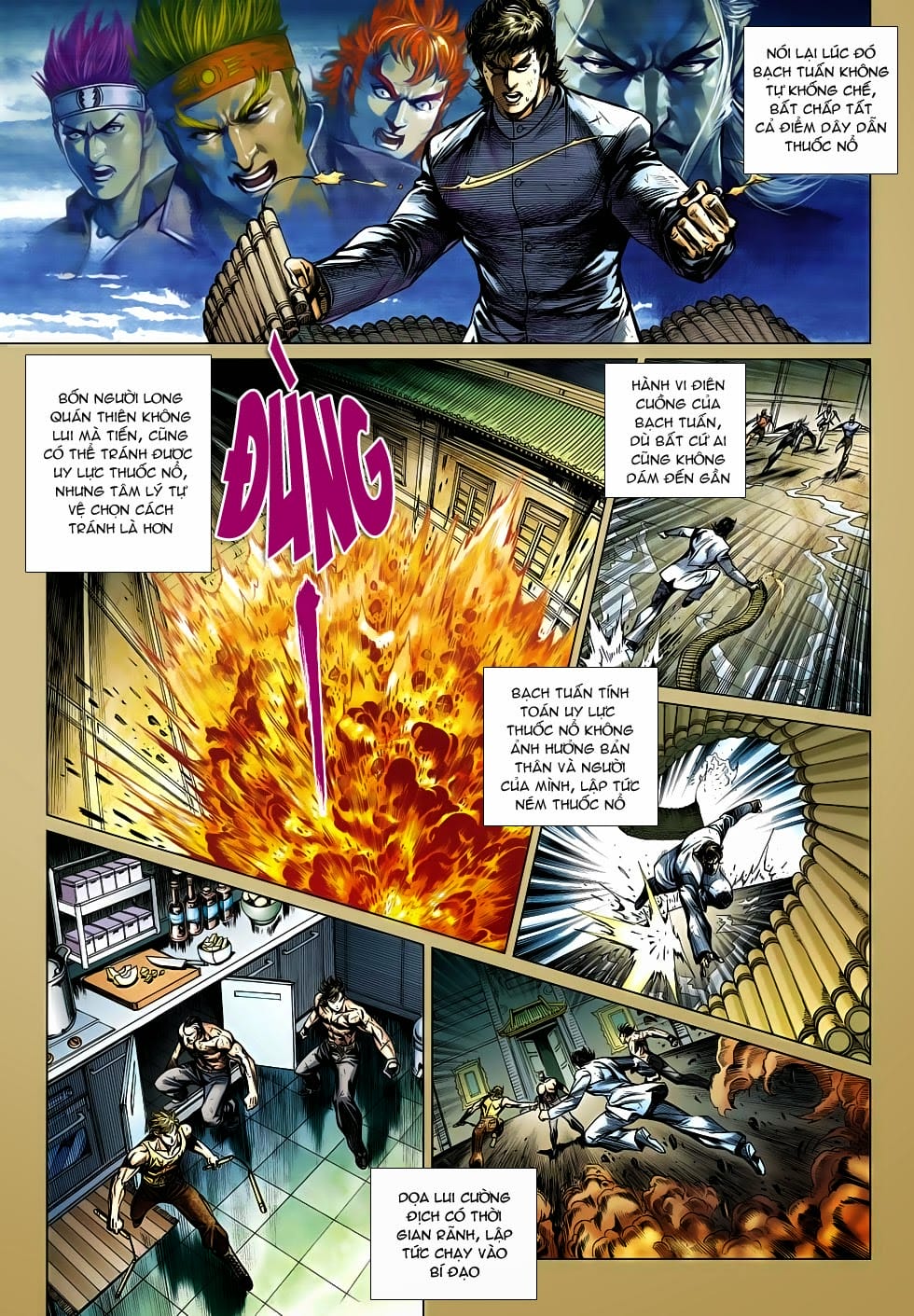 Truyện Tranh Tân Tác Long Hổ Môn trang 4
