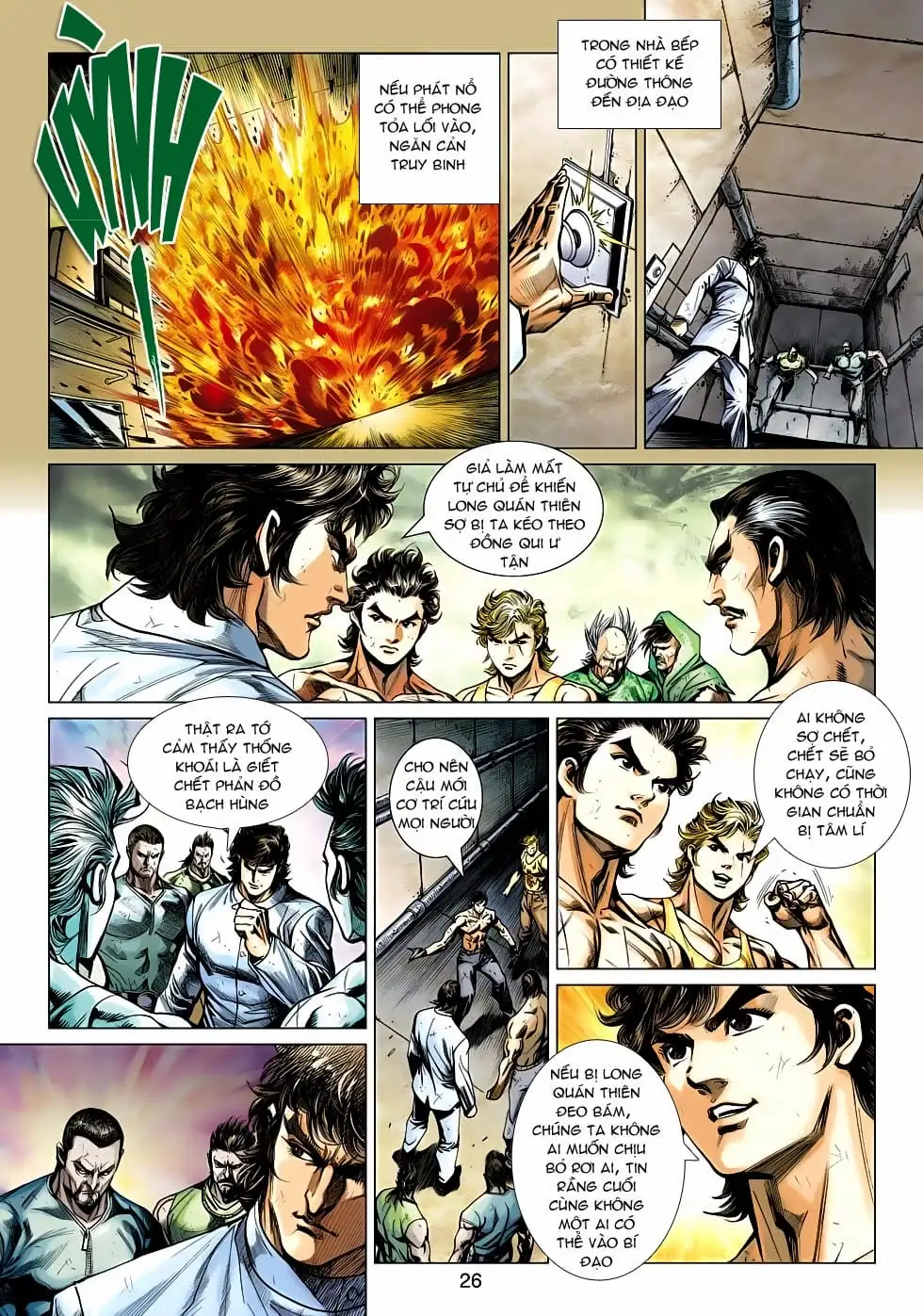 Truyện Tranh Tân Tác Long Hổ Môn trang 4