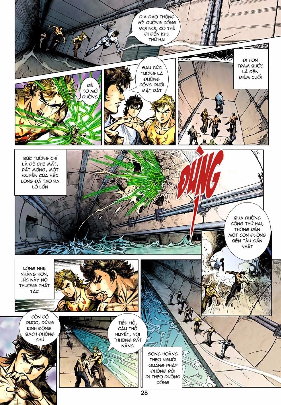 Truyện Tranh Tân Tác Long Hổ Môn trang 4