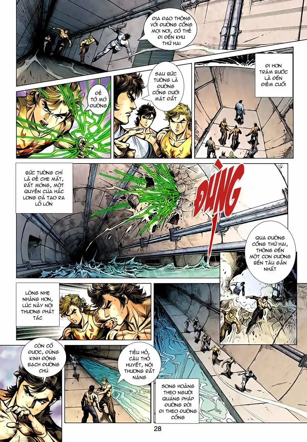 Truyện Tranh Tân Tác Long Hổ Môn trang 4