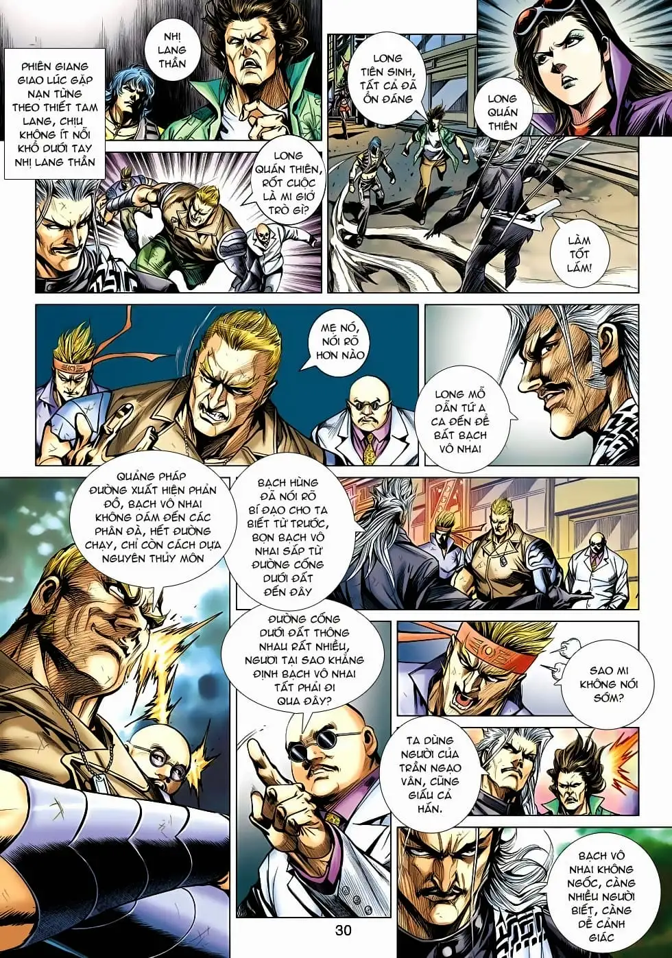 Truyện Tranh Tân Tác Long Hổ Môn trang 4