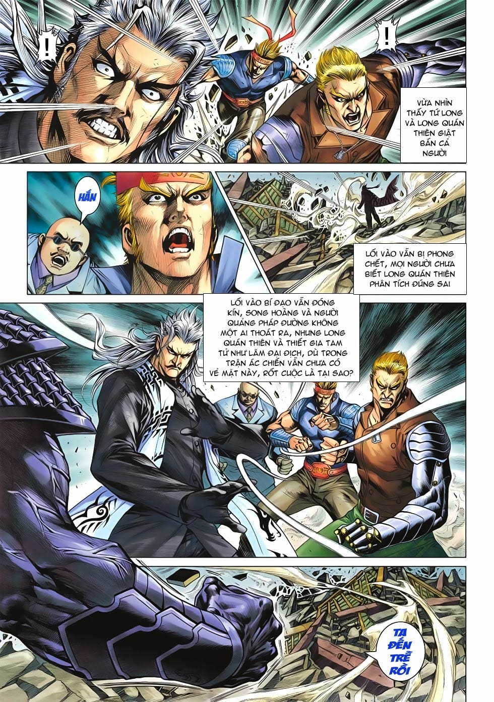 Truyện Tranh Tân Tác Long Hổ Môn trang 4