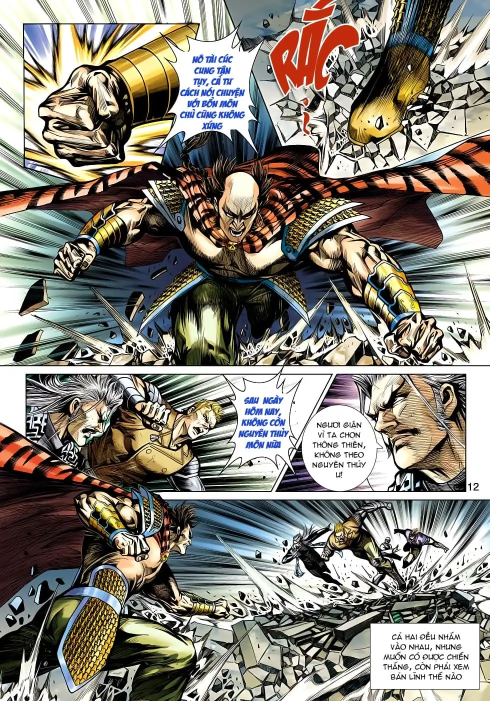 Truyện Tranh Tân Tác Long Hổ Môn trang 4