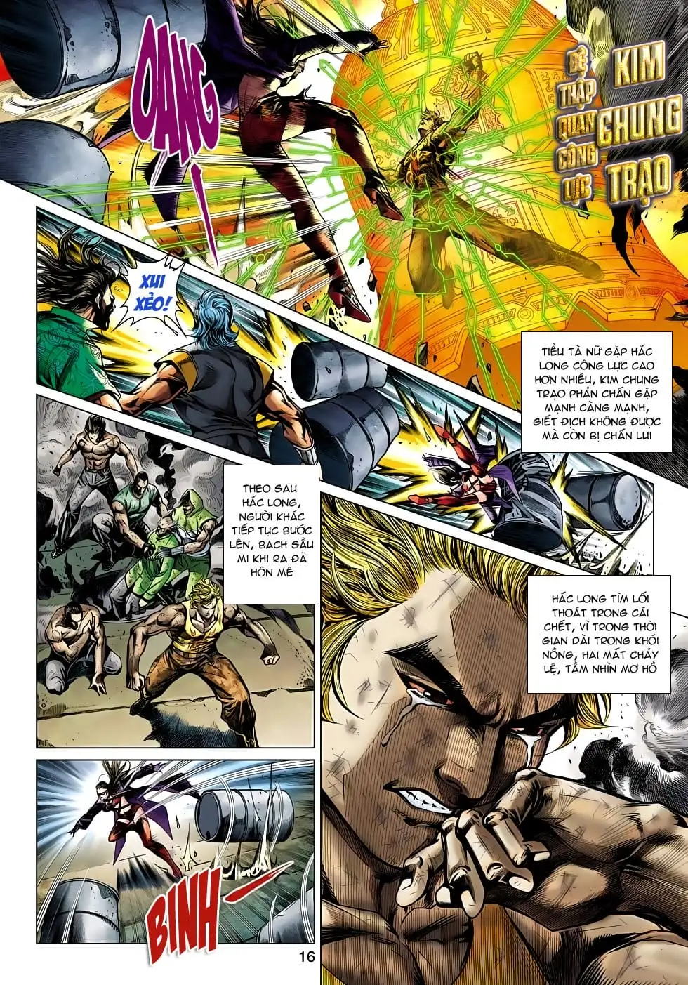 Truyện Tranh Tân Tác Long Hổ Môn trang 4