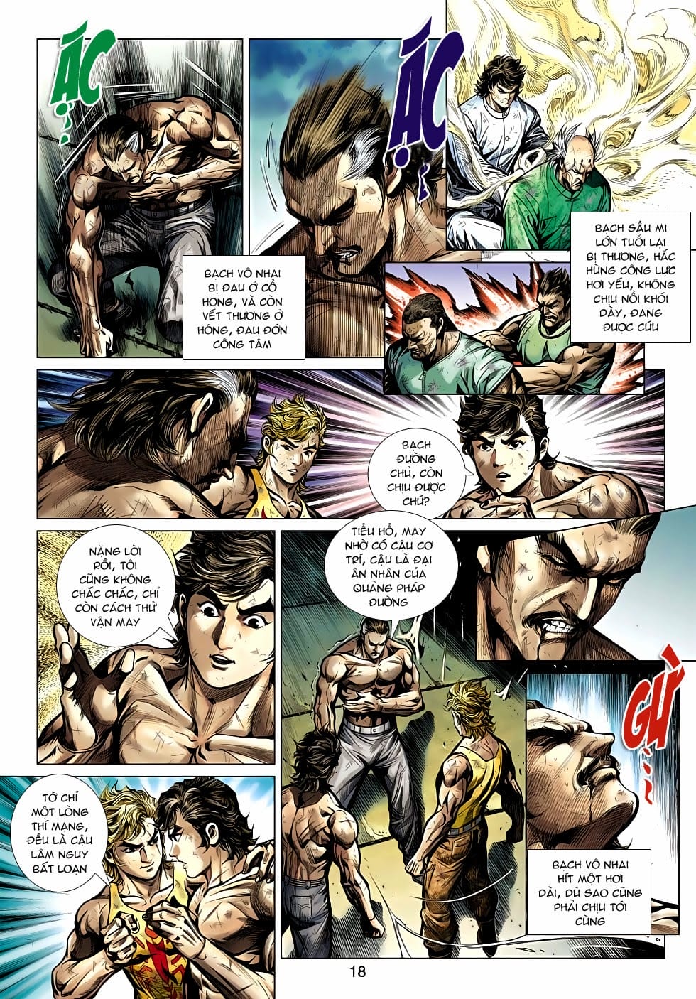 Truyện Tranh Tân Tác Long Hổ Môn trang 4