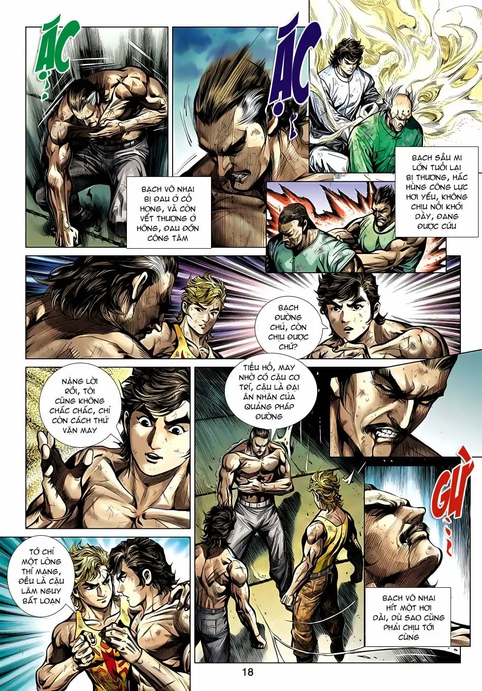 Truyện Tranh Tân Tác Long Hổ Môn trang 4