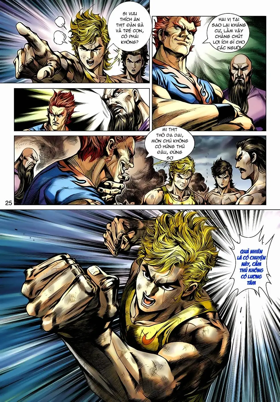 Truyện Tranh Tân Tác Long Hổ Môn trang 4