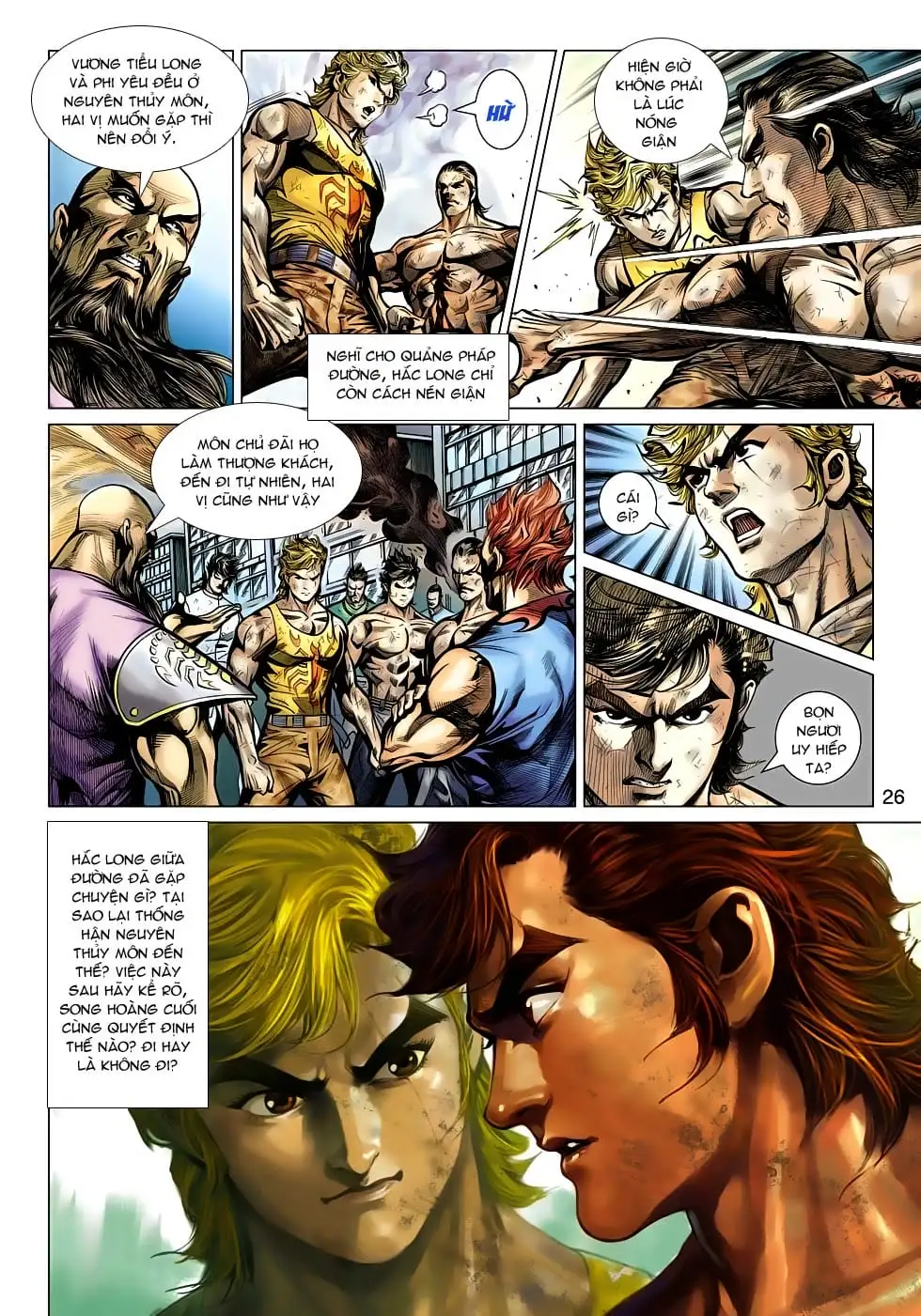 Truyện Tranh Tân Tác Long Hổ Môn trang 4