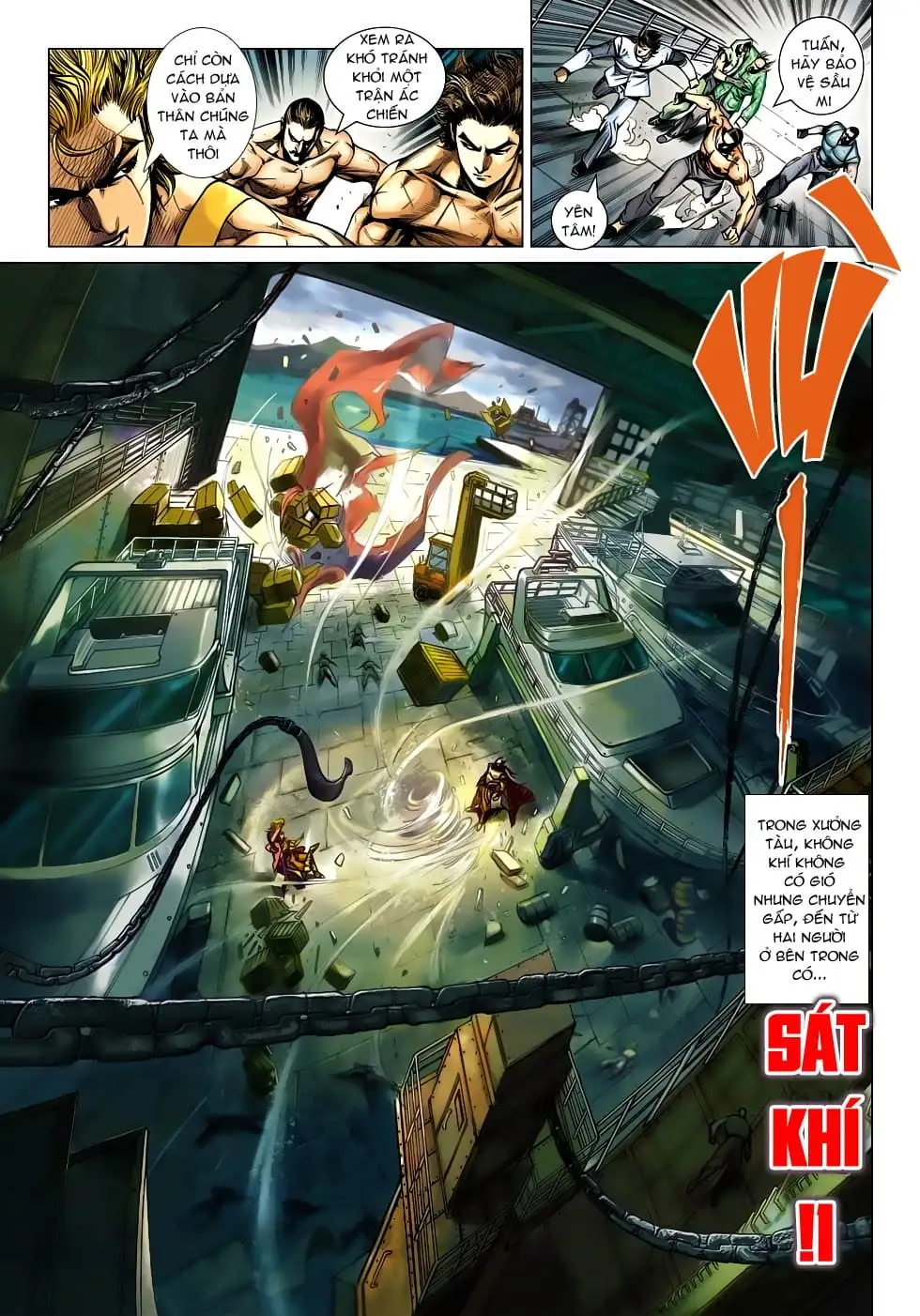 Truyện Tranh Tân Tác Long Hổ Môn trang 4