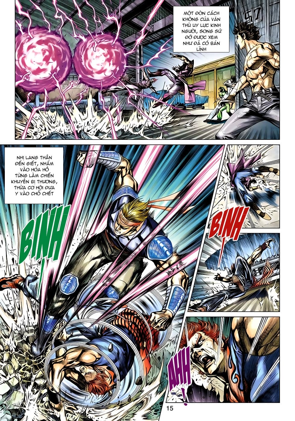 Truyện Tranh Tân Tác Long Hổ Môn trang 4