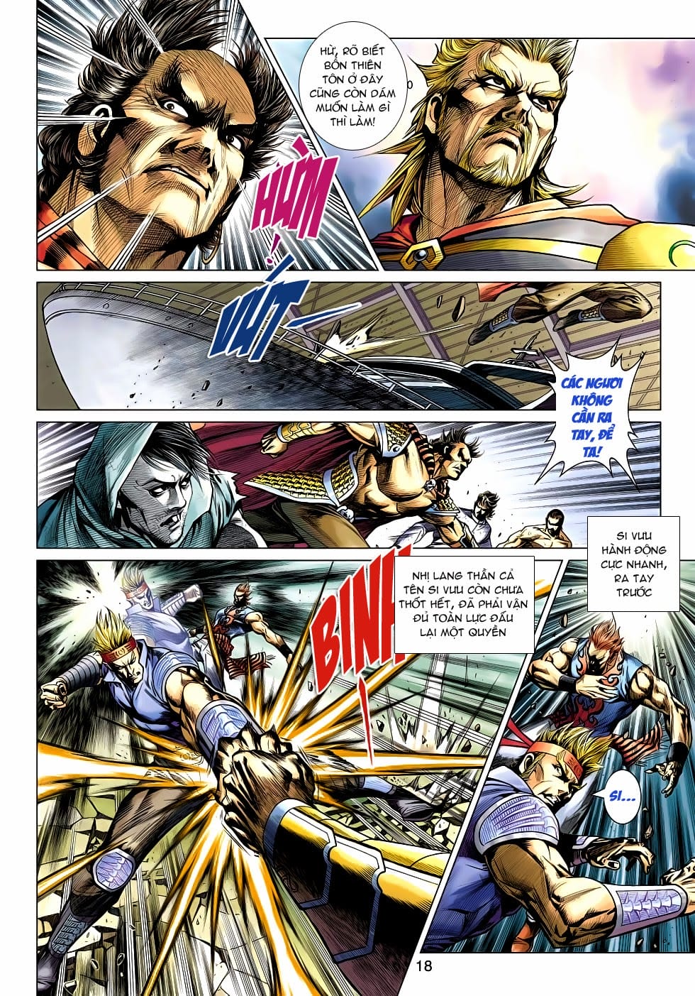 Truyện Tranh Tân Tác Long Hổ Môn trang 4