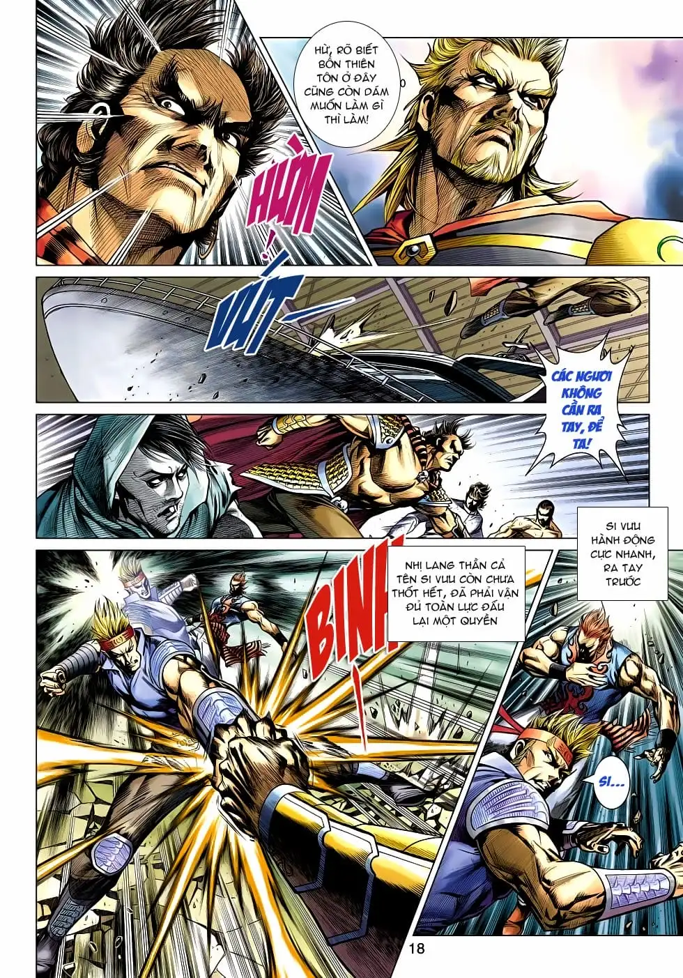 Truyện Tranh Tân Tác Long Hổ Môn trang 4