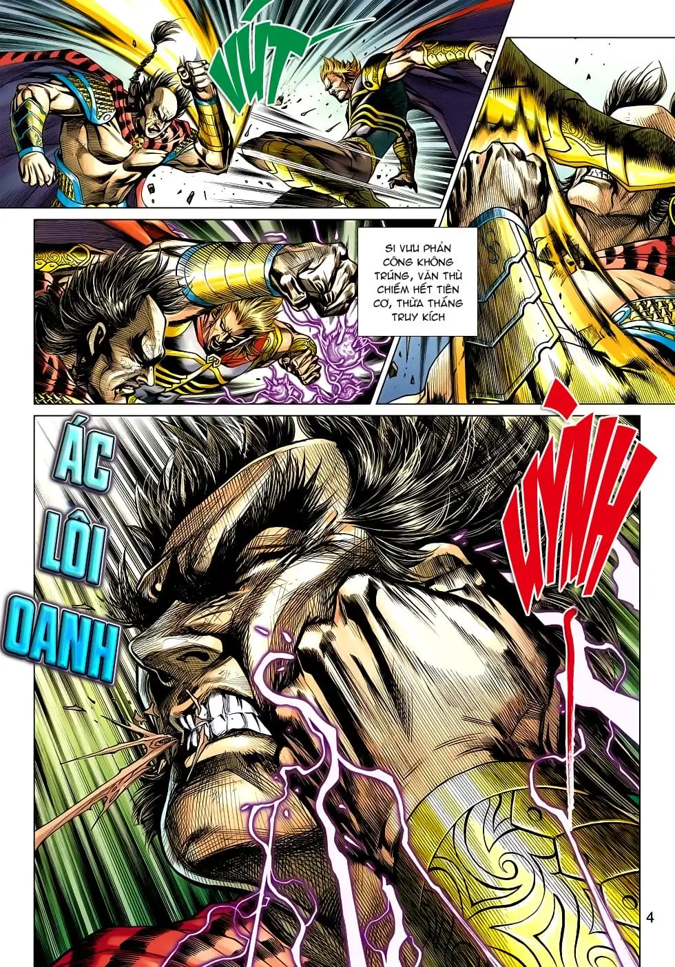Truyện Tranh Tân Tác Long Hổ Môn trang 4