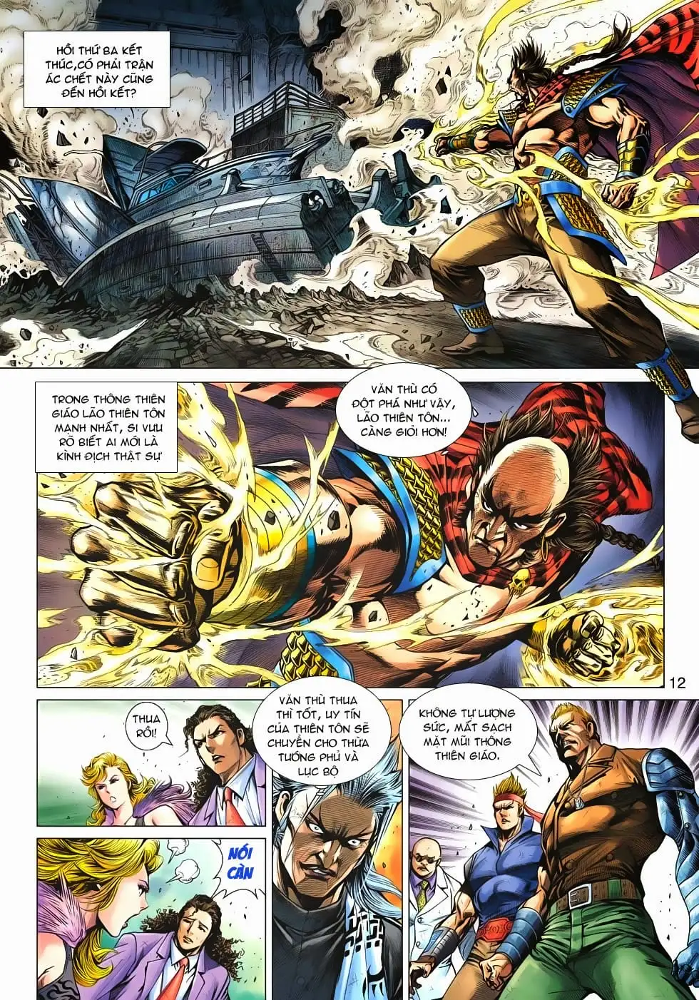 Truyện Tranh Tân Tác Long Hổ Môn trang 4