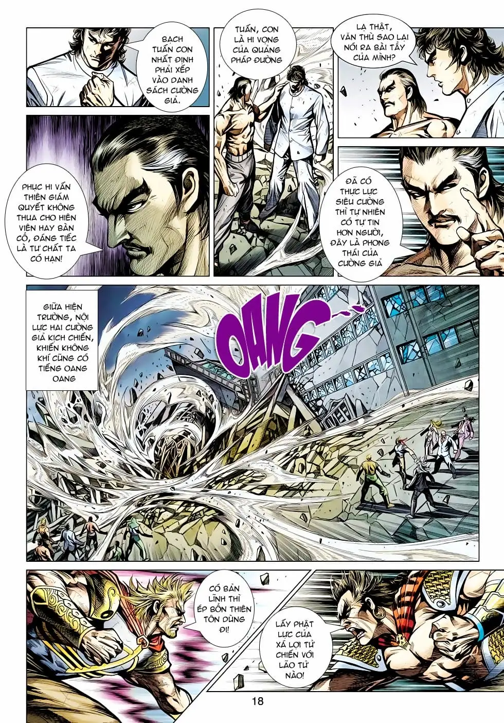 Truyện Tranh Tân Tác Long Hổ Môn trang 4