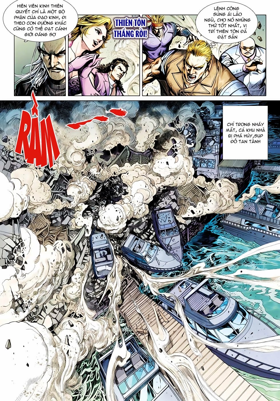 Truyện Tranh Tân Tác Long Hổ Môn trang 4