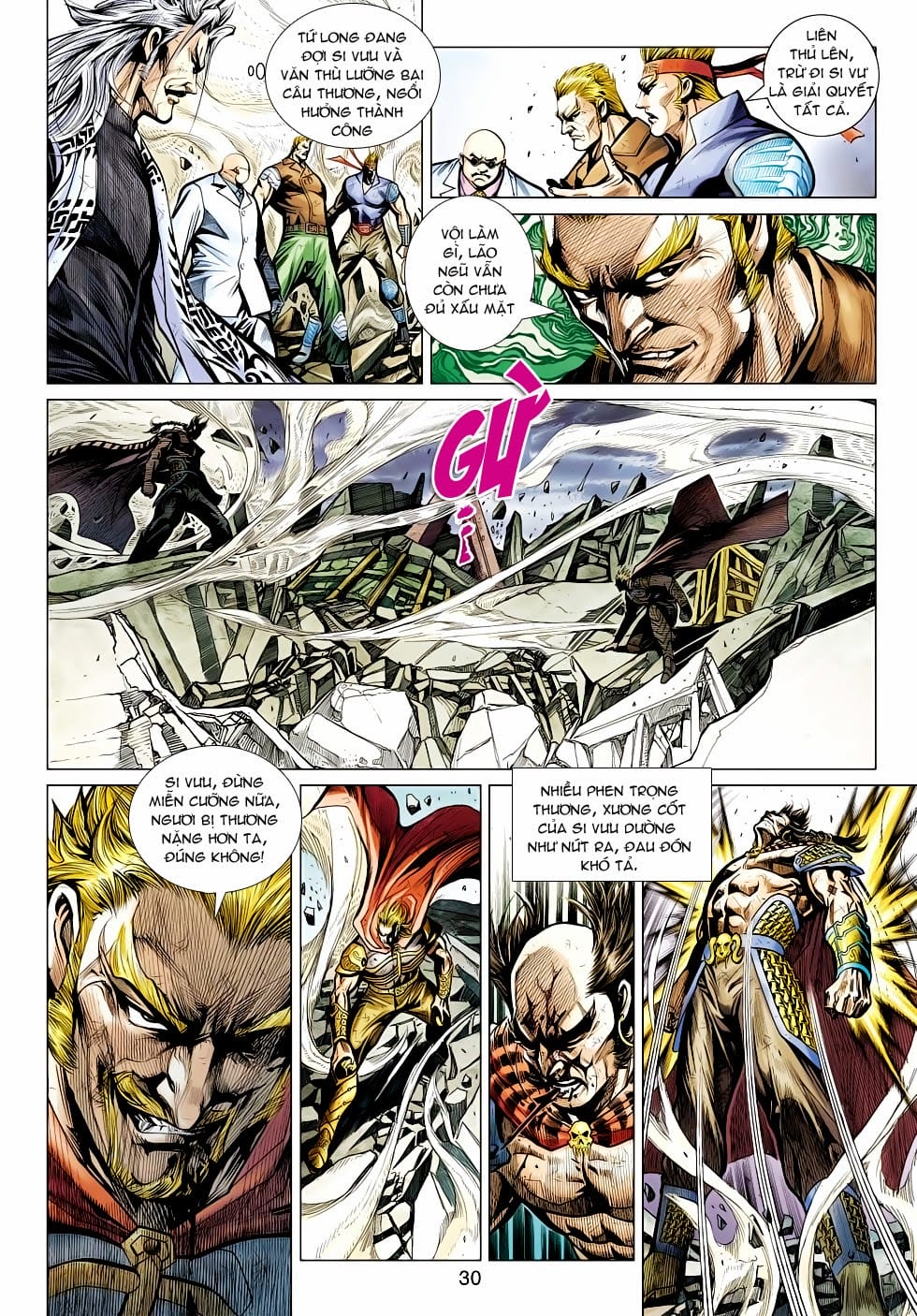 Truyện Tranh Tân Tác Long Hổ Môn trang 4