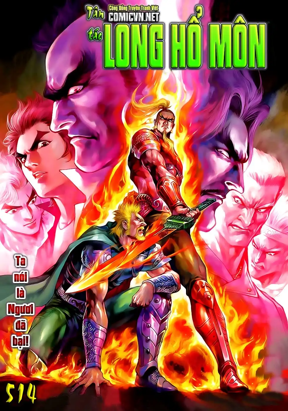 Truyện Tranh Tân Tác Long Hổ Môn trang 4