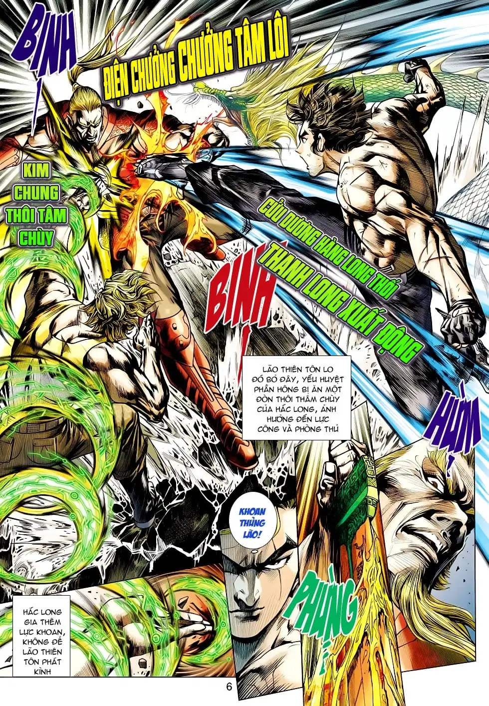 Truyện Tranh Tân Tác Long Hổ Môn trang 4