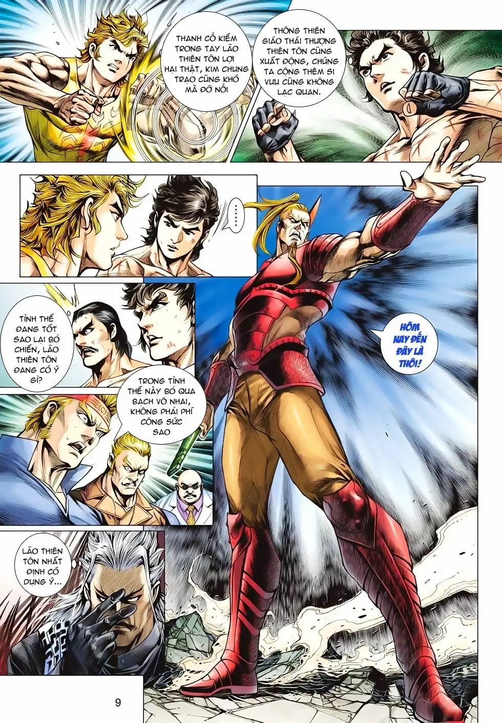 Truyện Tranh Tân Tác Long Hổ Môn trang 4