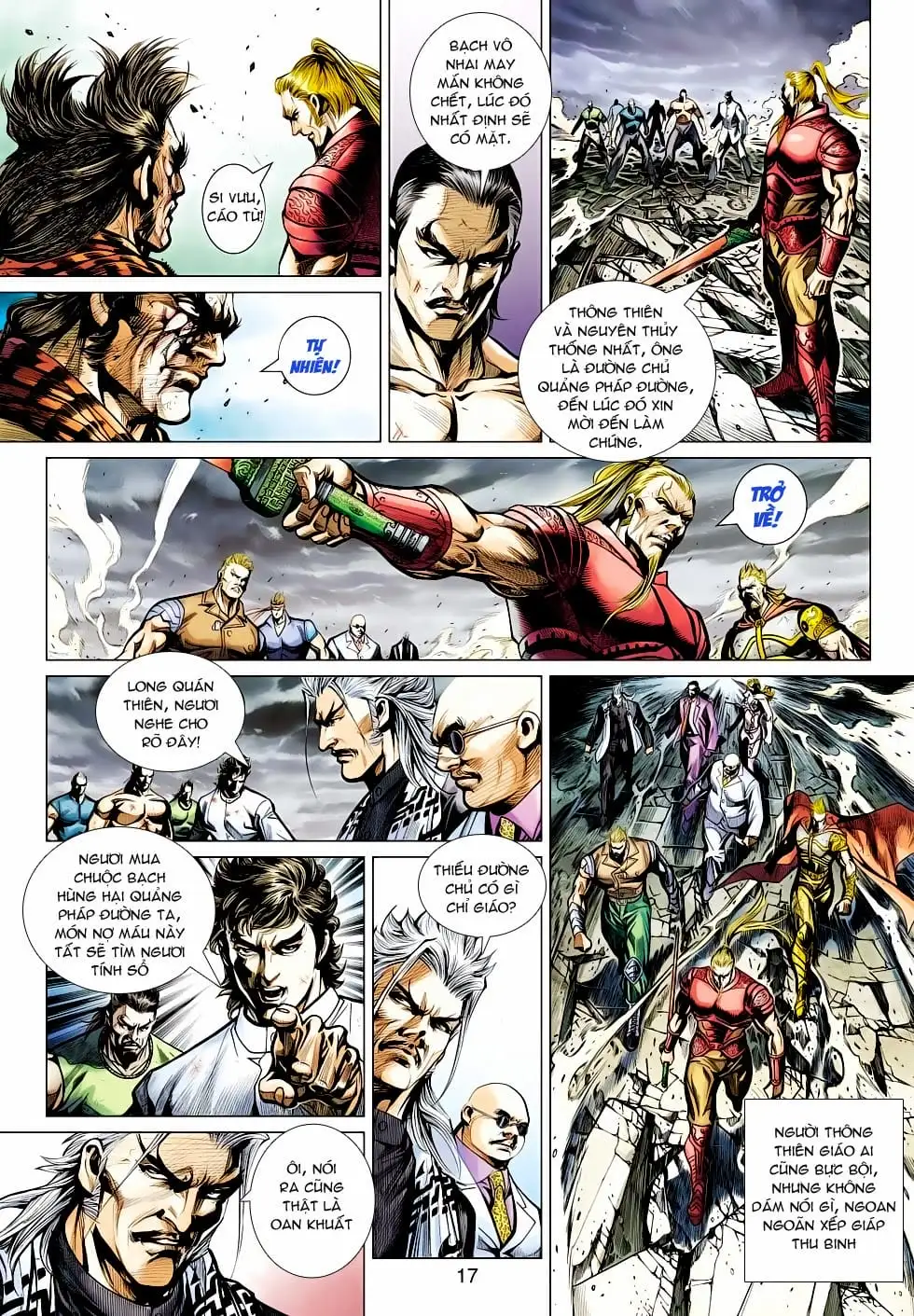 Truyện Tranh Tân Tác Long Hổ Môn trang 4