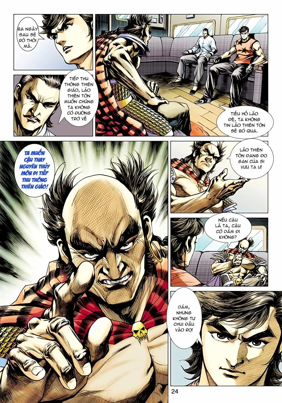 Truyện Tranh Tân Tác Long Hổ Môn trang 4