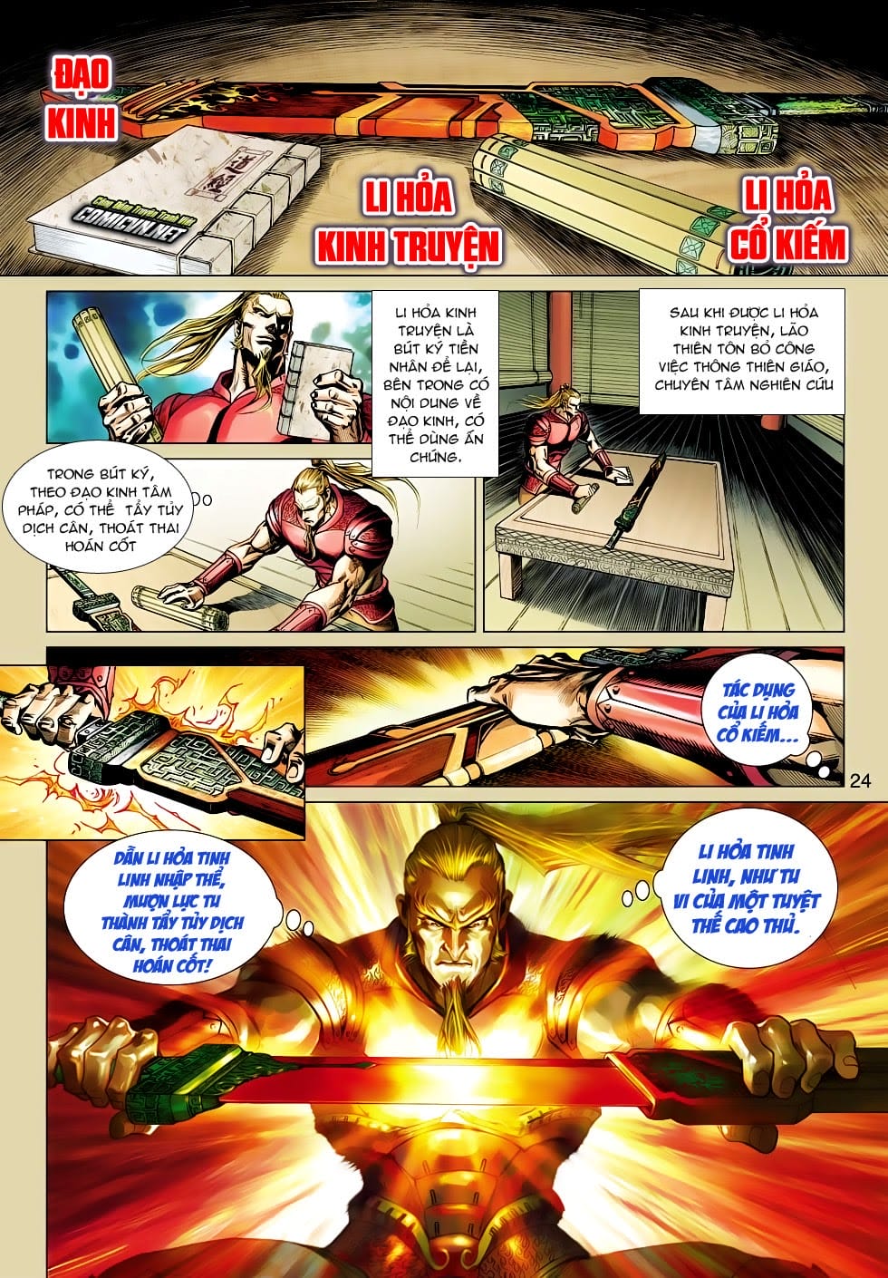 Truyện Tranh Tân Tác Long Hổ Môn trang 4