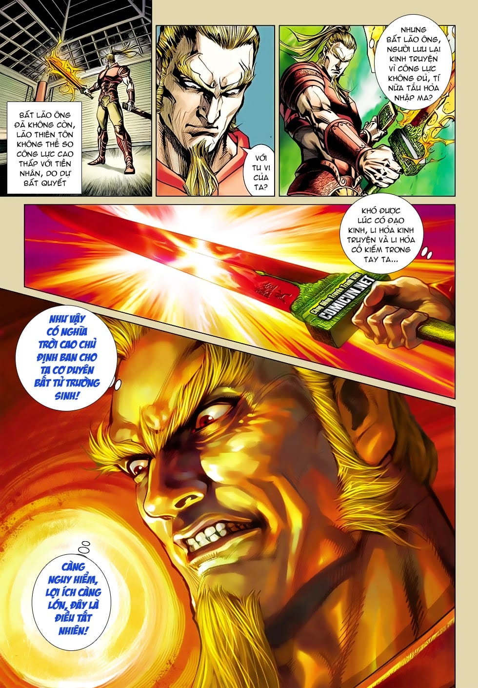 Truyện Tranh Tân Tác Long Hổ Môn trang 4