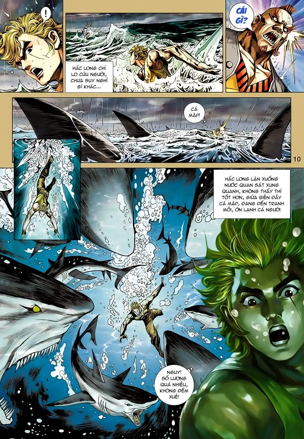 Truyện Tranh Tân Tác Long Hổ Môn trang 4