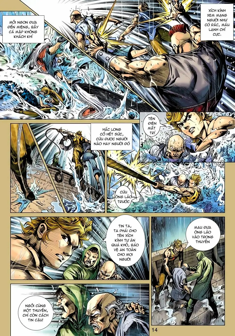 Truyện Tranh Tân Tác Long Hổ Môn trang 4