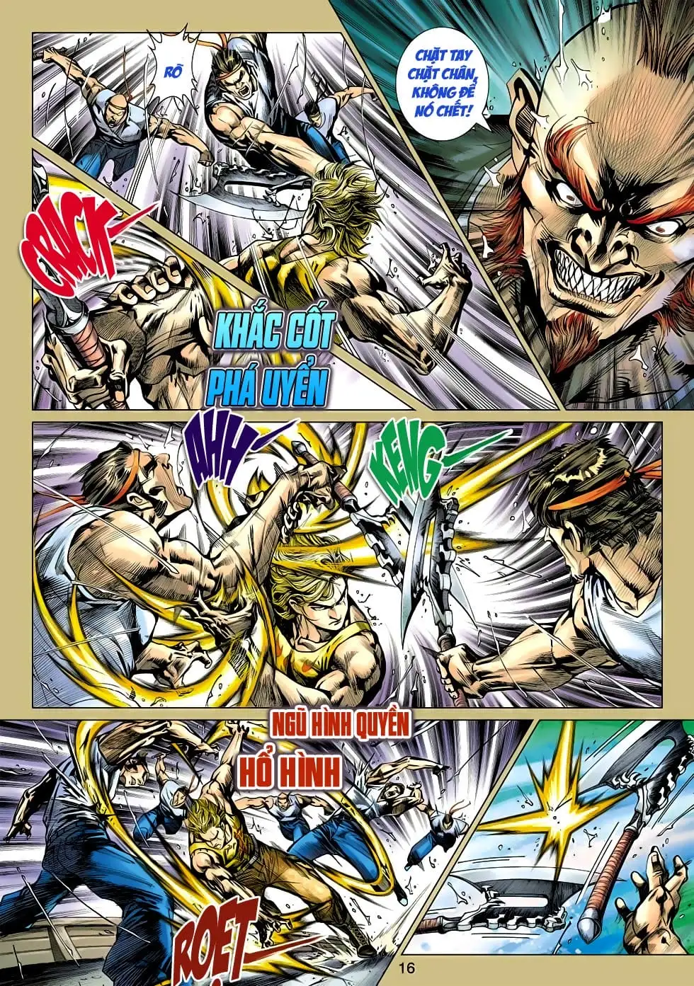 Truyện Tranh Tân Tác Long Hổ Môn trang 4