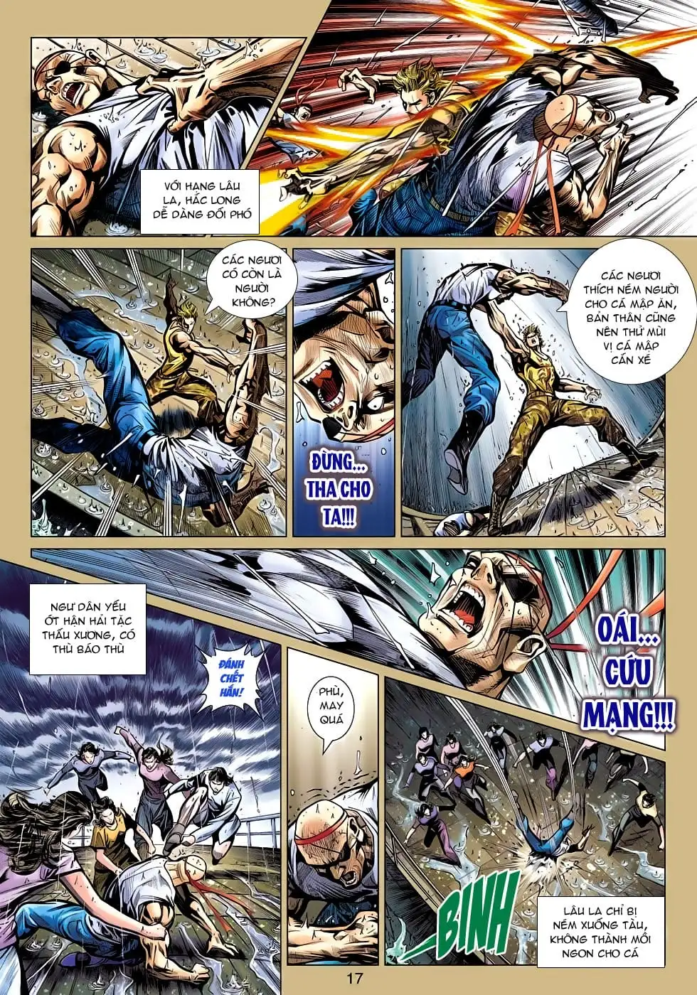 Truyện Tranh Tân Tác Long Hổ Môn trang 4