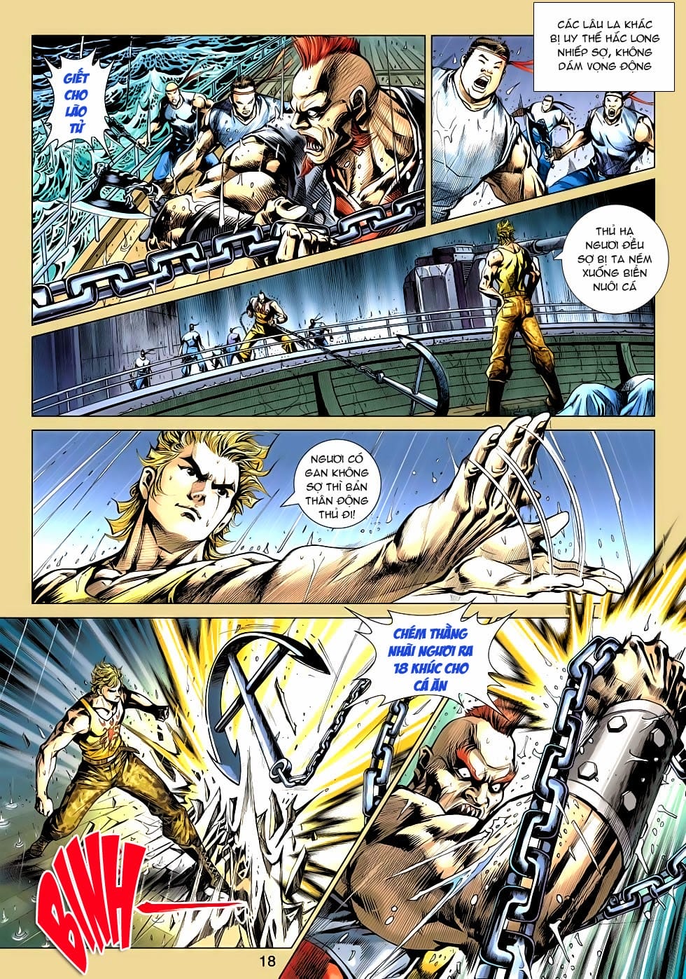 Truyện Tranh Tân Tác Long Hổ Môn trang 4