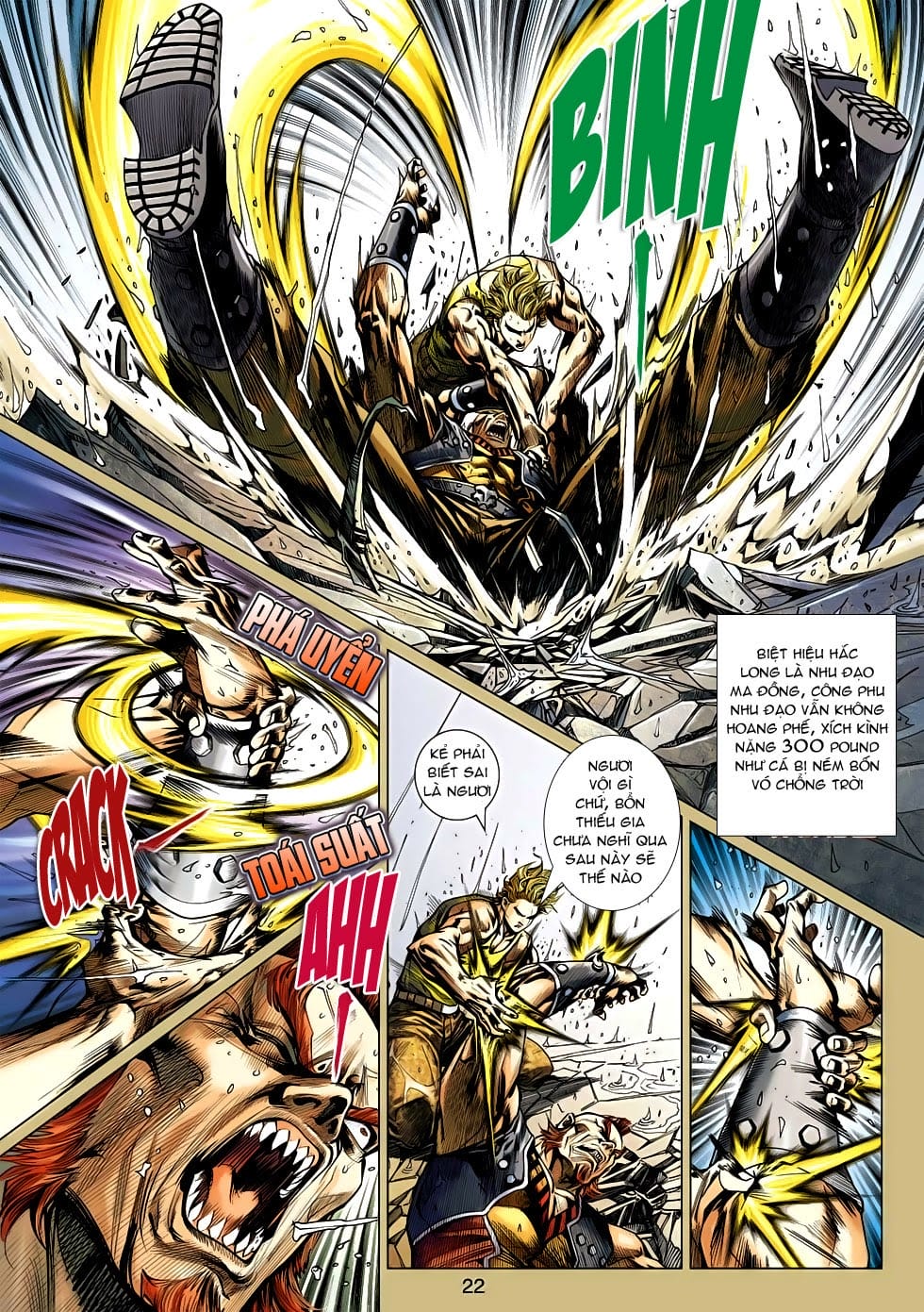 Truyện Tranh Tân Tác Long Hổ Môn trang 4