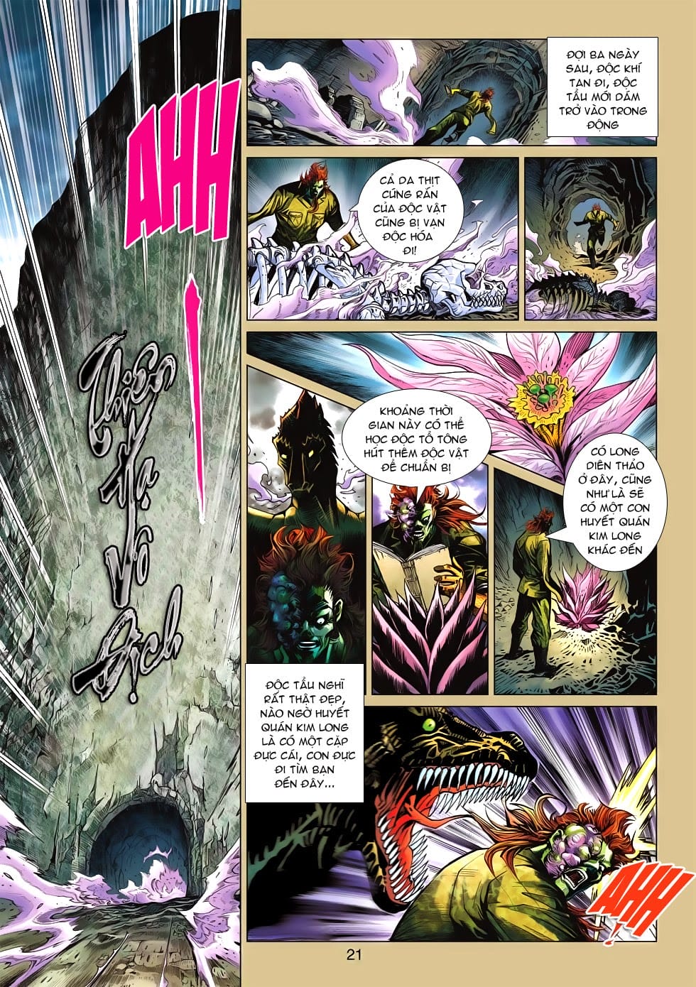 Truyện Tranh Tân Tác Long Hổ Môn trang 4