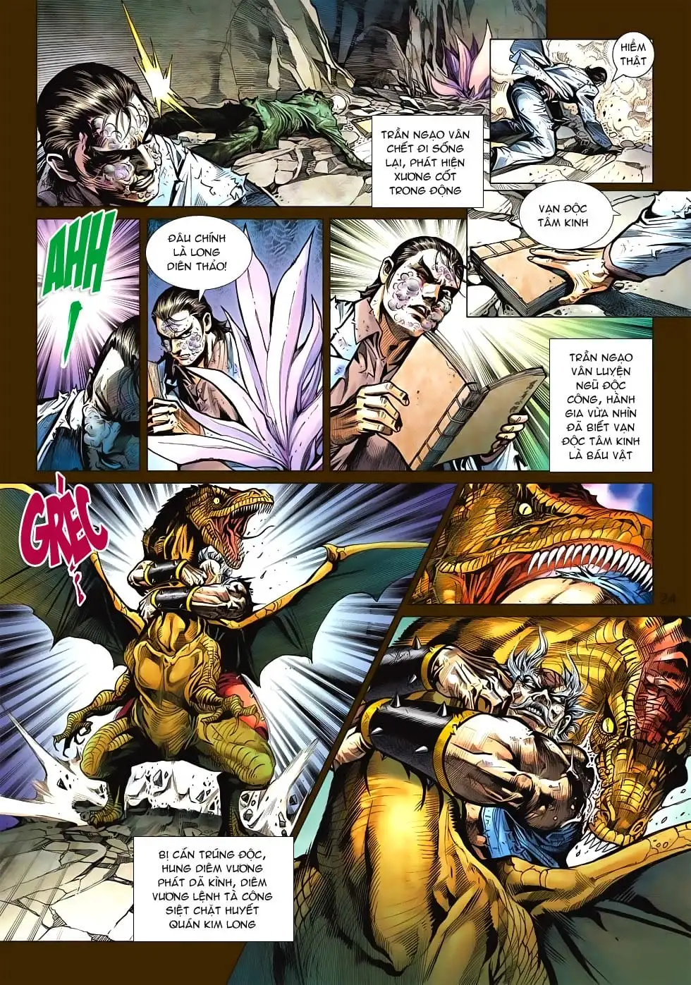 Truyện Tranh Tân Tác Long Hổ Môn trang 4