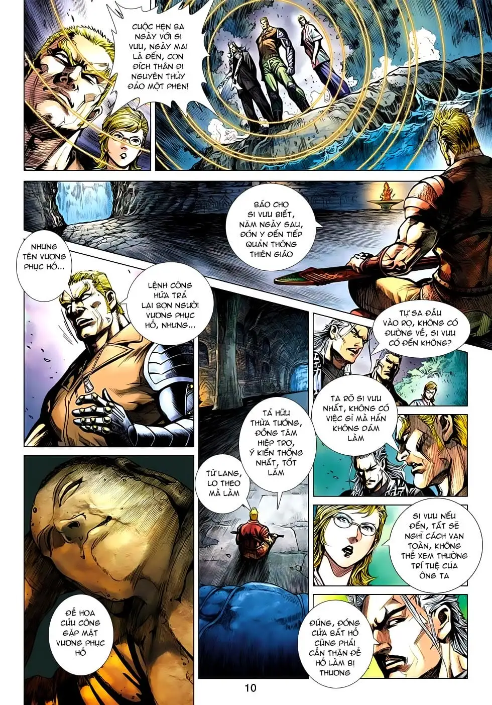 Truyện Tranh Tân Tác Long Hổ Môn trang 4